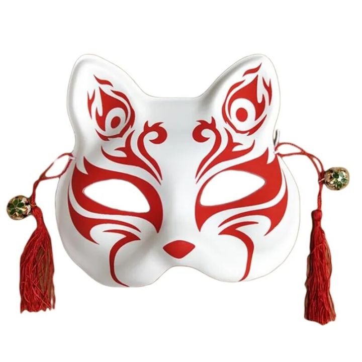 %E3%80%90NEW%E3%80%91%20Foxes%20Mask%20Japanese%20Cosplay%20Rave%20Hand-Painted%20Anime%20Demon%20Slayer%20Half%20Face%20Cat%20Masks%20Masquerade%20Festival%20Party%20Cosplay%20Props%20-%20Image%207