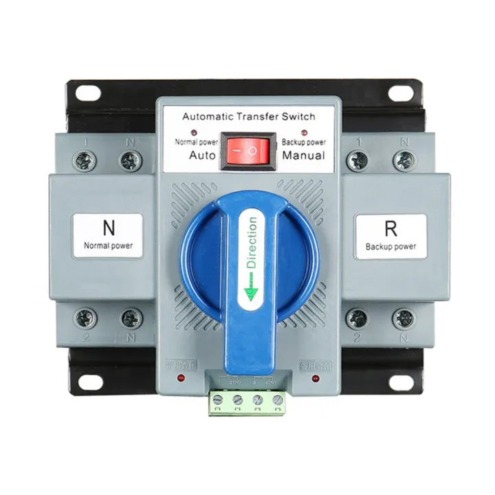 Trip switch 2P 63A 230V MCB Type Dual Power Automatic Transfer Switch