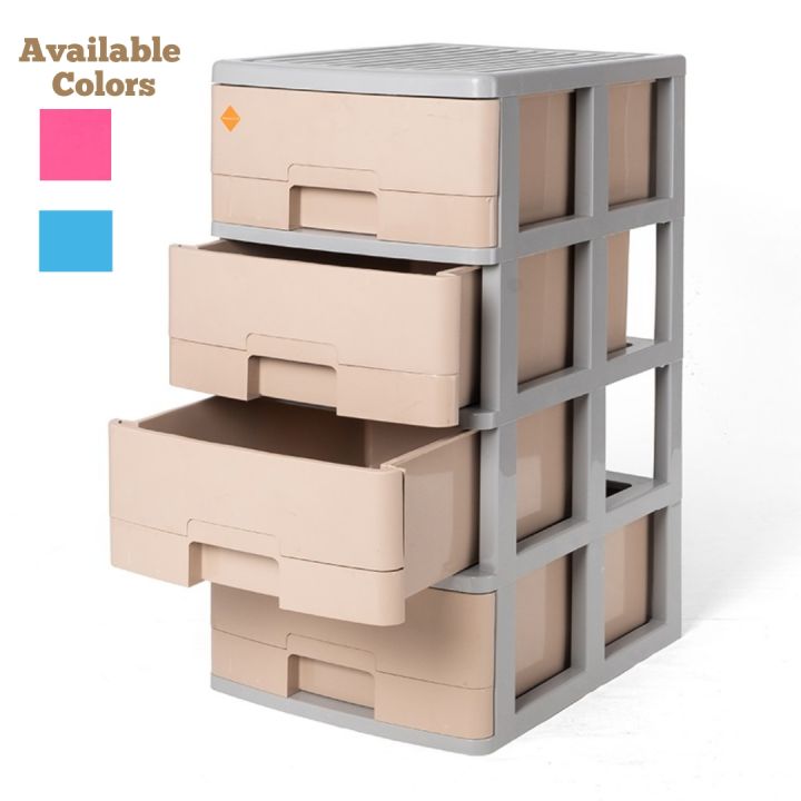 Phoenix%204%20in%201%20Drawer%20blue%20pink%20brown%20Cupboard%20Baby%20Storage%20Box%20Heavy%20Duty%20Plastic%20-%20Image%202