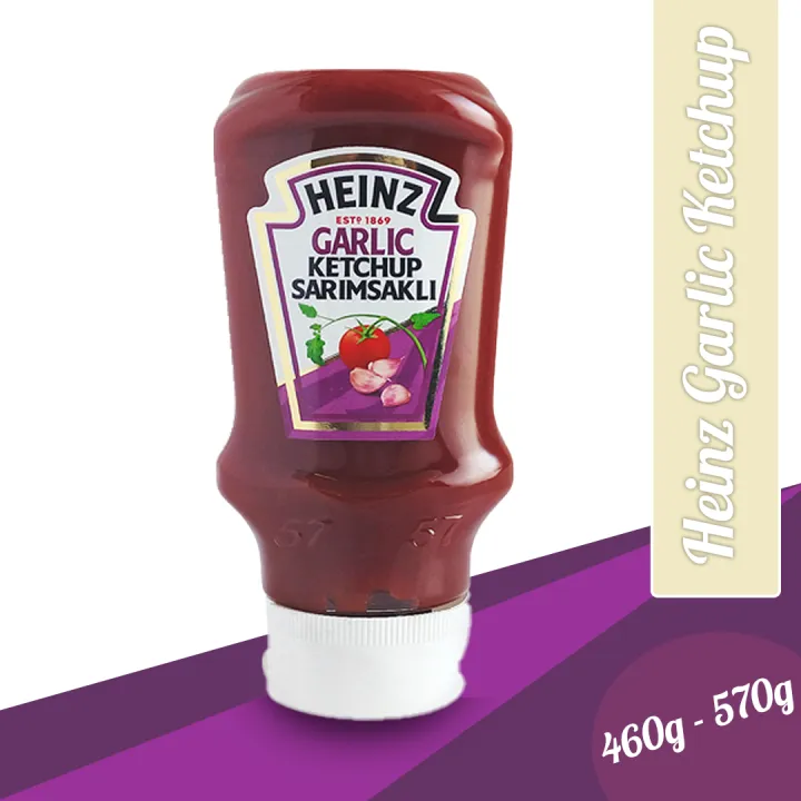 Heinz Garlic Ketchup Sarimsakli (460G-570g)