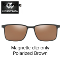 【New design】Sutuiying RAY BAN Myopia Magnetic Clip on Glasses Frame Men Optical Prescription Frame Eyeglasses Men Rectangle Polarized Magnet Clip Sunglasses. 