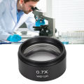 0.7X Stereo Microscope Objective Lens HD Large View Objective Lens Accessory. 