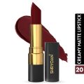 Shryoan Luxurious Free Soul Matte Lipstick| Velvety Matte Cream Lipstick With Non-Drying and Un-Crackable Finish (3.8g) (Shade 20)VIGOR(FROM INDIA)NUZ. 