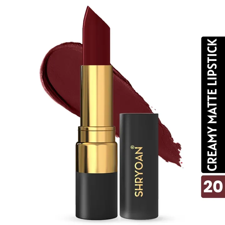Shryoan%20Luxurious%20Free%20Soul%20Matte%20Lipstick%7C%20Velvety%20Matte%20Cream%20Lipstick%20With%20Non-Drying%20and%20Un-Crackable%20Finish%20(3.8g)%20(Shade%2020)VIGOR(FROM%20INDIA)NUZ%20-%20Image%202
