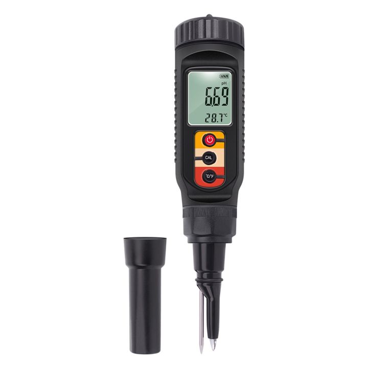 High precision measurement of oil acidity using a food pH meter