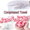 1-200pcs Disposable Cotton Pads Portable Travel Compressed Face Towel Wet Wipe Washcloth Napkin Outdoor Moistened Tissues Make Up Tools. 