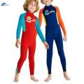 Kids Wetsuit Swimming Costume Durable Bathing Suit Children Wet Suit for Summer Beach 2XL Navy. 