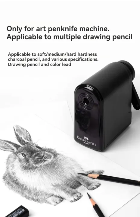 Faber%20Castell%20Artists%20Long%20Point%20Pencil%20Sharpener%20Manual%20for%20Art%20Charcoal%20Pencils/Drawing/Sketching%20Pencils%20Adjustable%20Points%20-%20Image%206