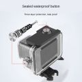 1 Piece Black & Transparent for NEW Diving Case Housing for Go Pro 11 10 9 Black Action Camera Underwater 45M Protection Shell. 