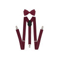 Suspenders Bowtie Sets Mens Women Boys Party Wedding Y-Back Shirt Braces Butterfly Belt Bow Tie Suit Accessories Gift. 