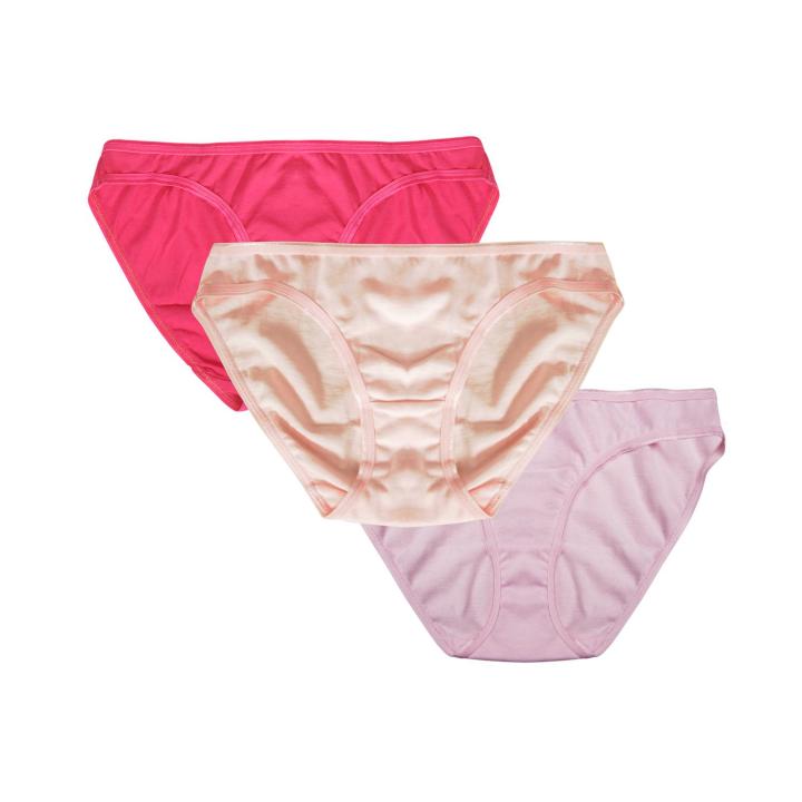 SASA%20Women's%20Mini%20Brief%20Low%20Waist%20Pure%20Cotton%20Panty%20Underwear%203%20Pack%20-%20Image%203