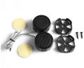 2Pcs High Efficiency 500W Mini Dome Tweeter Full Set. 