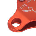 Climbing Rope Grip Clamp, Climbing Rope Grab Safety Lightweight High Strength for Mountaineering for Rock Climbing. 
