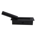 Room Led Lamp Headboard Wall Light Sconce Bed Side Reading Light Recessed Automatic Switch Wall Lamps,Black. 