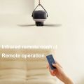 Mini USB Camping Fan Battery Operated Remote Control 4 Gears Portable LED Light Tent Hanging Ceiling Fan for Home Outdoor BedUSB Fan. 