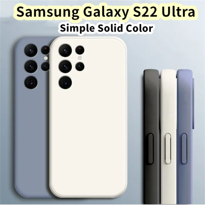 Original%20For%20Samsung%20Galaxy%20S22%20Ultra%20Silicone%20Full%20Cover%20Case%20Classic%20Simple%20Solid%20Color%20Phone%20Case%20Cover%20-%20Image%204
