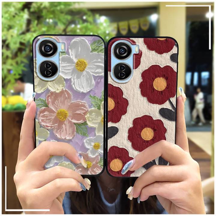 TPU%20Durable%20Phone%20Case%20For%20ZTE%20Axon40%20Lite/V50%20Design%205G/Nubia%20Neo%205G%20Phone%20Pouch%20Protective%20flower%20Back%20Cover%20Soft%20case%20-%20Image%204