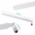 3G 4G External Mobile Antenna for Router or CCTV Camera - 698 MHz~2700 MHz Frequency Range WiFi LTE - Black color -2pcs. 