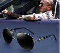 Classic Sunglasses 100% Original Polarized Men Driving Glasses Black Pilot Sun Glasses Brand Designer Male Retro Sunglasses. 
