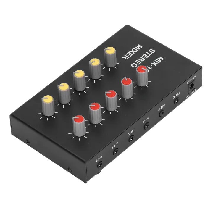 Audio%20Amplifier%20Mixer,%20DC5-12V%2010%20Channel%20Stereo%20Mixer%20Good%20Isolation%20with%20Power%20Cable%20for%20Home%20Theater%20-%20Image%207