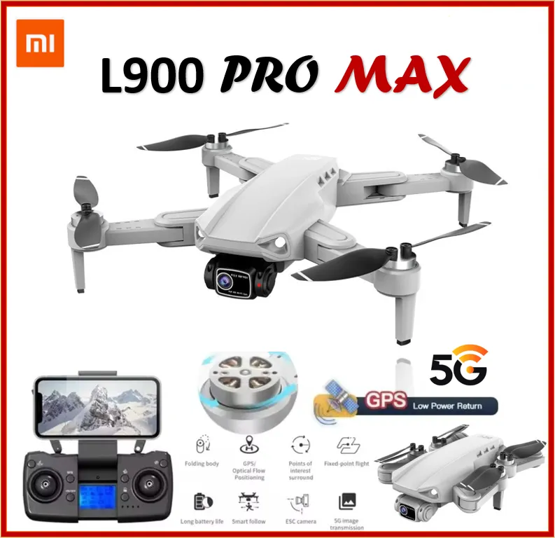 L900 Pro MAX GPS Drone 4K Professional HD Dual Camera 5G Wifi 360