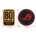 Power Supply 80plus Certification Computer Host Fan Sticker Exhaust Fans Label Chassis Fan Stickers Graphics Card Fans Sticker. 