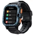 LOKMAT APPLLP 4 MAX Android Smartwatch Fitness Tracker, 2.02'' TFT Touch Screen, 2GB RAM 16GB ROM, Dual Camera - Black. 