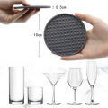 Non-slip Table Mats Decorative Drink Coasters Rubber Tea Cup Mat Heat Resistant Drink Coasters Thickened Beverage Holder. 