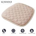 Comfortable Cotton Core Chair Mat Chair Mat Zipper Design Comfortable Seat Cushion Easy to Clean Strap Fixed Chair Cushion for Home Office Chair Mat with Zipper Design. 