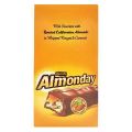 Almonday Milk Chocolate with Roasted Almonds 35g x 12 Pieces. 