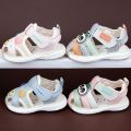 Baby Summer Soft Bottom Cloth Sandals Squeaky Shoes Boys and Toddlers Coolname Sneaker Lingting Shoes0To2Baby Girl Toddler Shoes Years Old. 