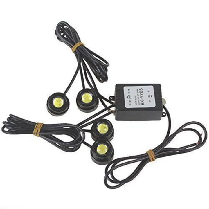 4%20In%201%20Eagle%20Eye%20LED%20Strobe%20Light%20Kit%20For%20DRL%20Backup%20Tail%20Light%20With%20Remote%20Control%20-%20Image%202