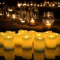 Flameless LED Candles Tea Light Battery-Powered Candle Lamps for Part Decoration. 