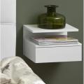 VTEC HOME Wall hanging Bedside Cupboard /Wall Drawer / Side Table /Modern End Table - BC510. 