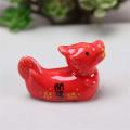 1pc Ceramic Chopsticks Holder Cute Dragon/pandan Shape Chopstick Stand Rest Rack Spoon Fork Holder For Dinner Table Decor. 