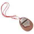 LKPCIGCXM Mini Kalimba 8 Keys Thumb Piano Great Sound Finger Keyboard Musical Instrument. 
