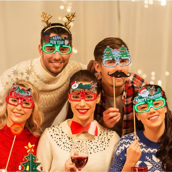 Glass%20Led%20Glasses%20Illuminated%20Lighted%20Eyeglass%20Frame%20Glowing%20Glasses%20Transparent%20Led%20Christmas%20Glasses%20for%20Party%20Christmas%20-%20Image%202