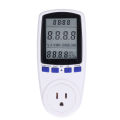 Power Meter Plug, 15A 120V Power Meter Plug Energy Monitor Overload Protection with Backlight for Home. 