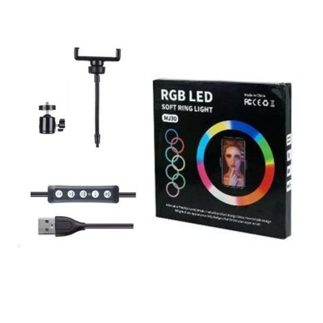 RGB%20Ring%20Light%20MJ30%2012"%20with%20Mini%20Light%20%20for%20YouTube%20%7C%20Photo-Shoot%20%7C%20Video%20Shoot%20%7C%20Live%20Stream%20%7C%20Reels%20%7C%20Makeup%20&%20Vlogging,%20White,%2012%20inch%20-%20Image%203