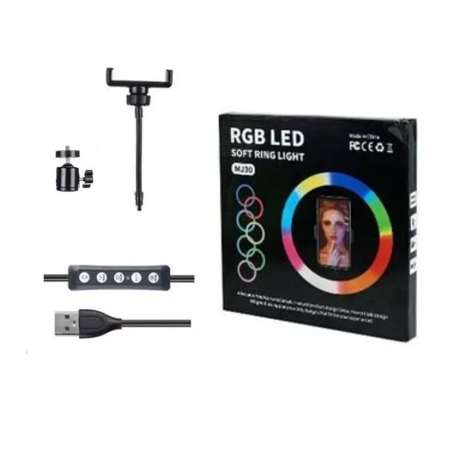 RGB%20Ring%20Light%20MJ30%2012"%20with%20Mini%20Light%20%20for%20YouTube%20%7C%20Photo-Shoot%20%7C%20Video%20Shoot%20%7C%20Live%20Stream%20%7C%20Reels%20%7C%20Makeup%20&%20Vlogging,%20White,%2012%20inch%20-%20Image%203