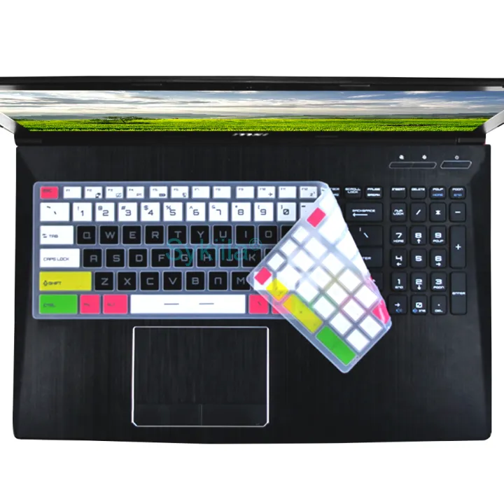 Keyboard%20Cover%20For%20Bravo%2015%20Bravo%2017%20A4ddr%20Silicone%20Tpu%20Protector%20Skin%20Case%2015.6%2017.3%20Gaming%20Lap%20Accessories%20Clear%20Black%20-%20Image%206