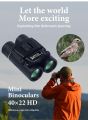 40x22 HD Powerful Binoculars 2000M Long Range Folding Mini Telescope FMC Optics For Hunting Sports Outdoor Camping Travel. 
