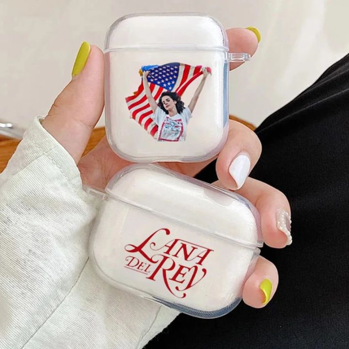 LeiyanLuxury%20Transparent%20Lana%20Del%20Rey%20Singer%20Kraft%20Soft%20TPU%20Case%20for%20Apple%20Airpods%20Pro%203%202%201%20Wireless%20Bluetooth%20Earphone%20Cover%20Airpod%20Skin%20-%20Image%202