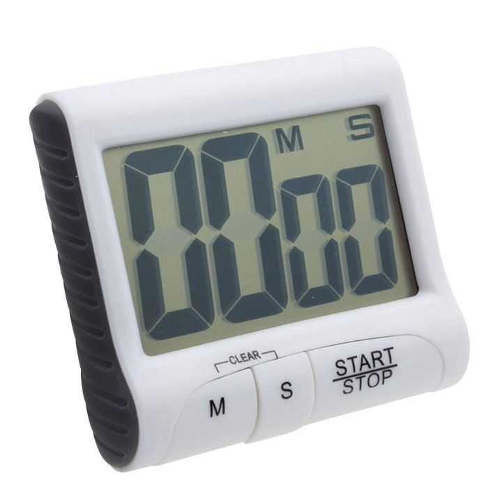 Digital Kitchen Timer with trong Magnet Back tand Hanging Hole Loud Alarm