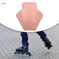Roller Skate Protector Detachable Artificial Leather Replace for Equipment Pink. 
