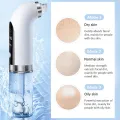 HEGRUS Electric Bubble Blackhead Remover Small Vacuum Suction Acne Extractor Pores Deeply Cleaning USB Rechargeable Water Cycle Pore Acne Pimple Removal Facial Cleaning Tool with 6 Tips. 