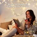 【BestGO】Simplife LED Fairy Lights 5m 50LED String Lights Waterproof Copper Christmas Lights USB Plug-in LED Fairy String Lights for Bedroom Indoor Garden Outdoor Christmas Decoration. 
