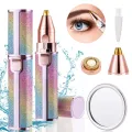 Portable eyebrow trimmer for women 2 In 1 Rechargebale, Epilator For Women,  For Women 2 In 1 facial and Eyebrow Hair Remover. 