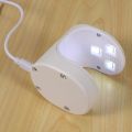 UV Light LED Nail Dryer USB UV Lamp Nail Gel Curing Machine Blue. 