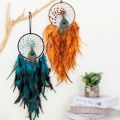 dream catcher 2023 New Feathers Dream Catchers Cute Animal Dream Catchers Home Decoration Indians Natural Feathers Dreamcatcher Wall Hanging. 